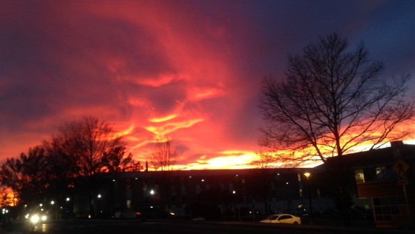 JMU evening sunset